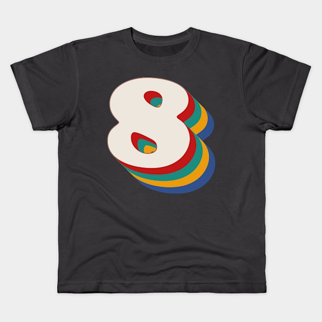 Number 8 Kids T-Shirt by n23tees